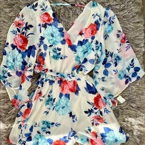 CottageCore Floral Dreamy Girly Romper